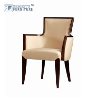 Contemporary high quality leather luxury hotel dining chair